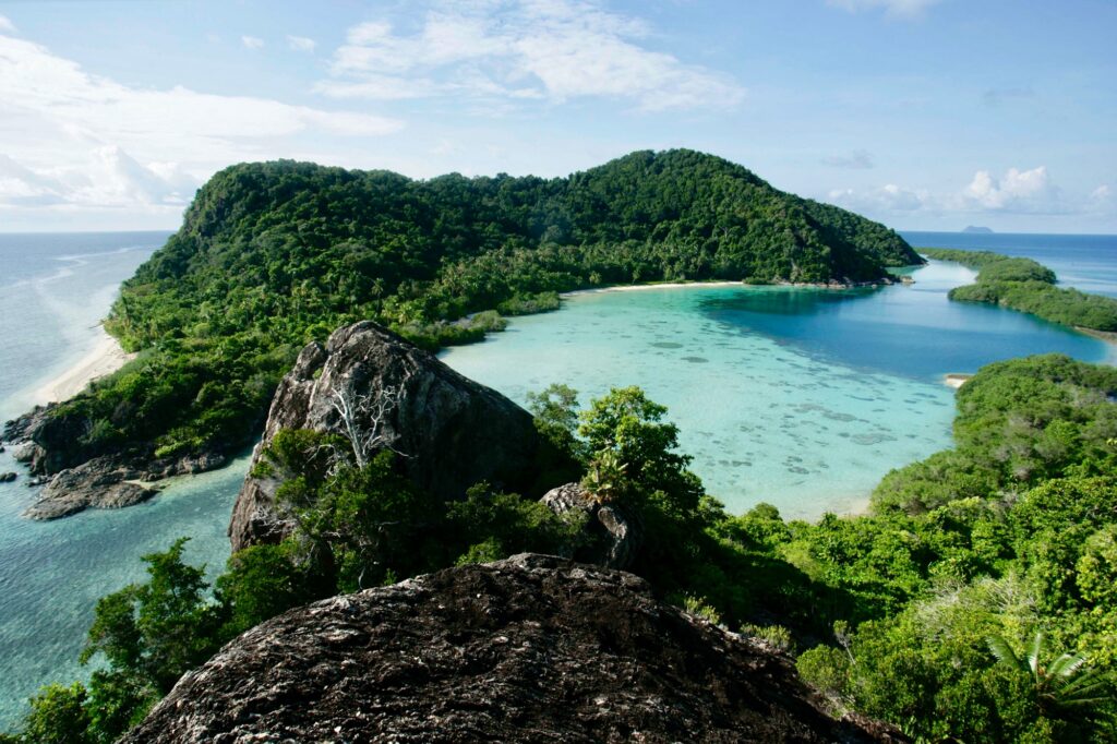 Bawah Reserve tropisch eiland